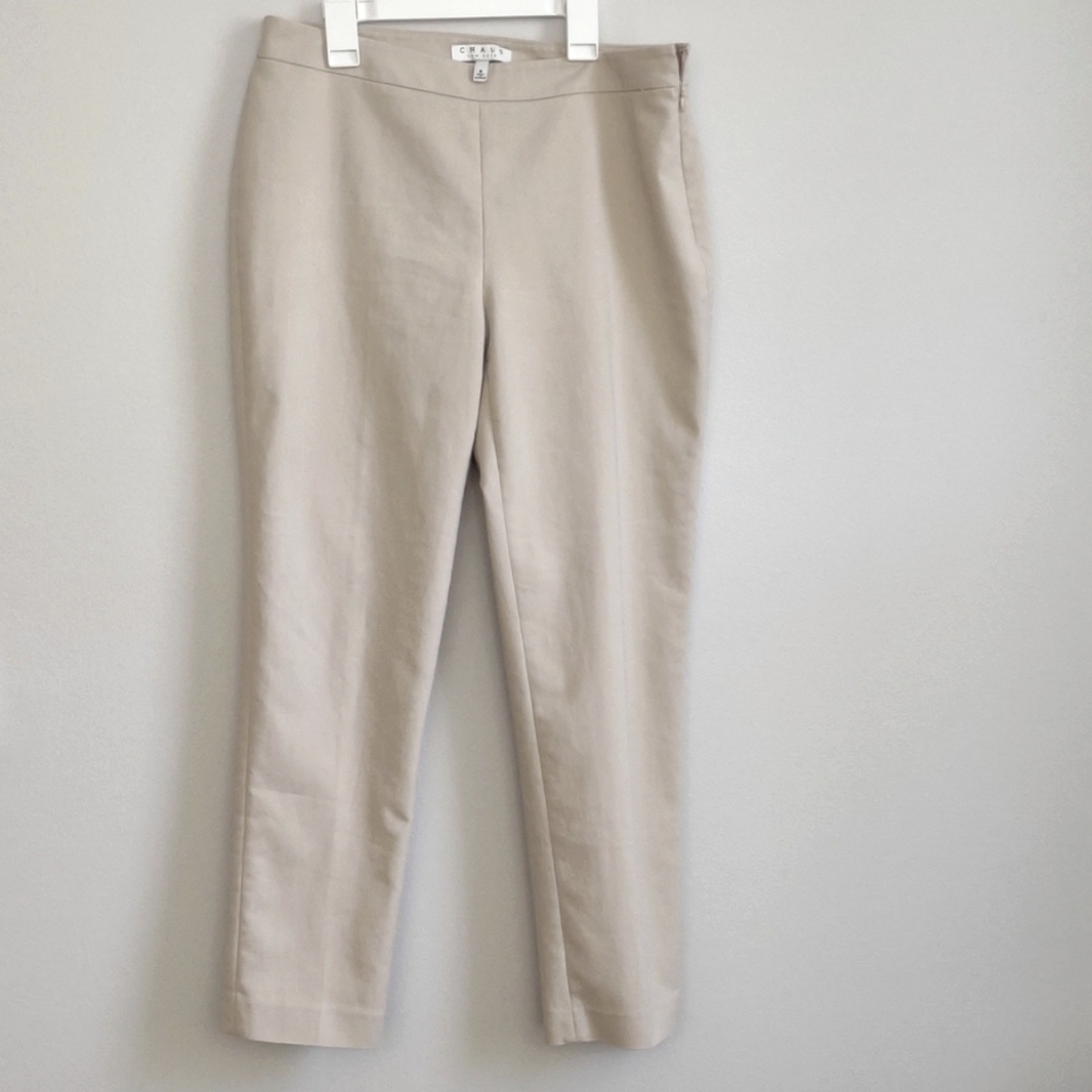 Chaus New York woman's khaki pants size 6